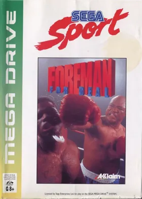 Foreman for Real (World) box cover front